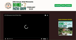 Desktop Screenshot of homeandpatioshow.com